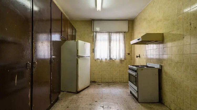 Antes: Reforma de cocina antes y después en Barakaldo