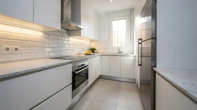 Después: Reforma de cocina antes y después en Barakaldo